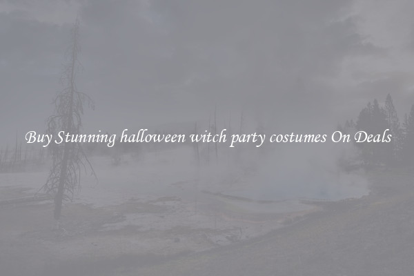 Buy Stunning halloween witch party costumes On Deals