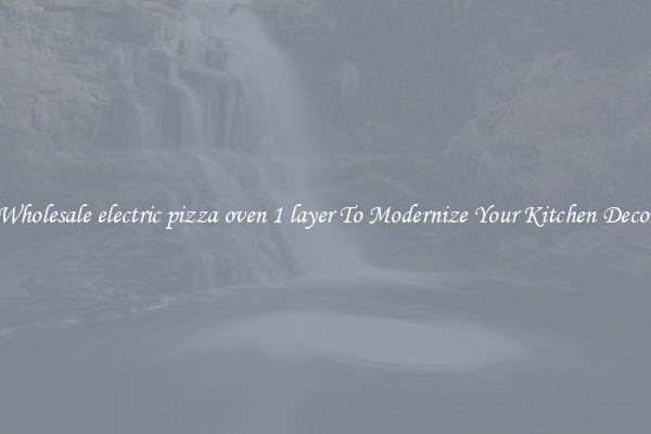 Wholesale electric pizza oven 1 layer To Modernize Your Kitchen Decor