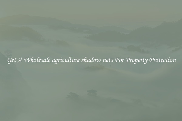 Get A Wholesale agriculture shadow nets For Property Protection